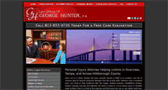 Desktop Screenshot of hunterlawoffices.com